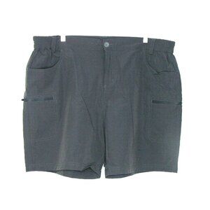Willit Gray Hiking Cargo Shorts Mens XXL Stretchable Side Zip Side Zip Pockets